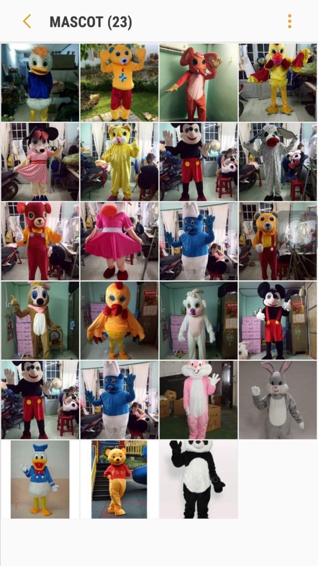 dịch vụ cho thuê mascot